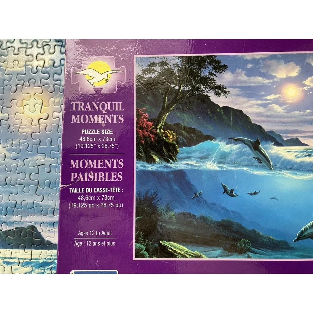 Tranquil Moments 1000 Piece Jigsaw Puzzle Sure-Lox 19.125